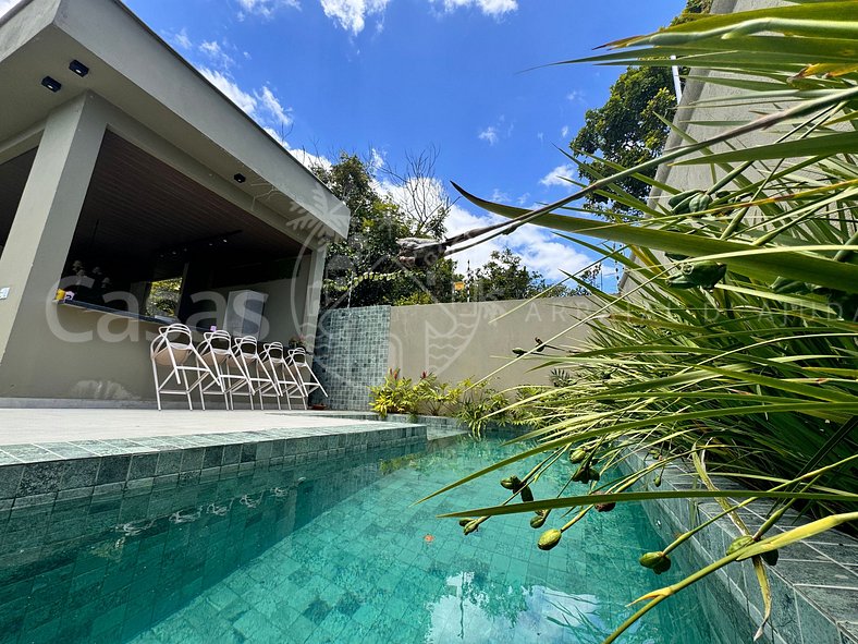 Casa Acqua - Lindo condomínio com piscina