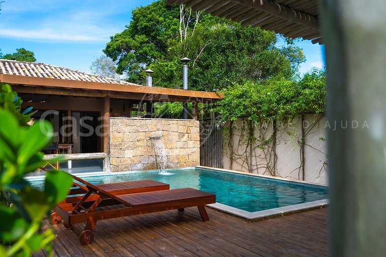 Casa Cajueiro - Conforto e sofisticação com piscina exclusiv