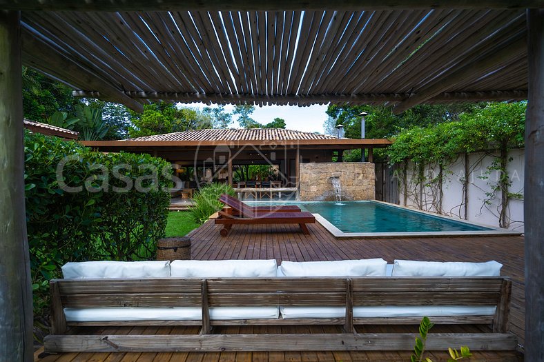 Casa Cajueiro - Conforto e sofisticação com piscina exclusiv