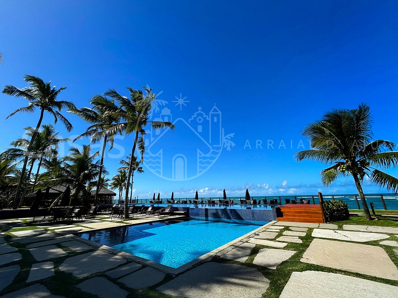 Casa Coral - Linda casa em condomínio com piscina a beira ma