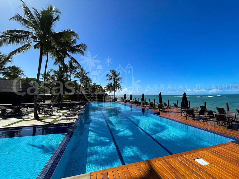 Casa Coral - Linda casa em condomínio com piscina a beira ma