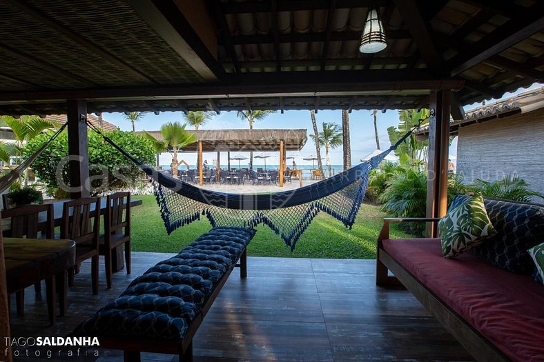 Casa Girassol - Casa com vista mar em condominio à beira mar