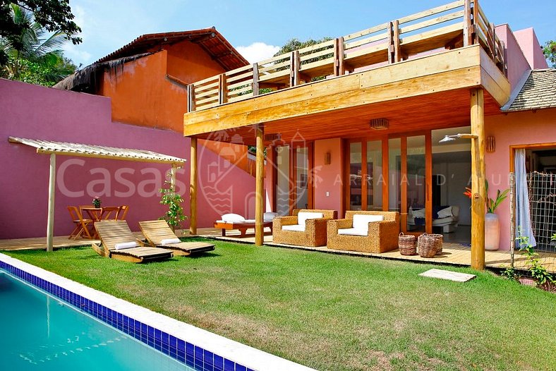 Casa Jardim - Pé na areia com piscina exclusiva